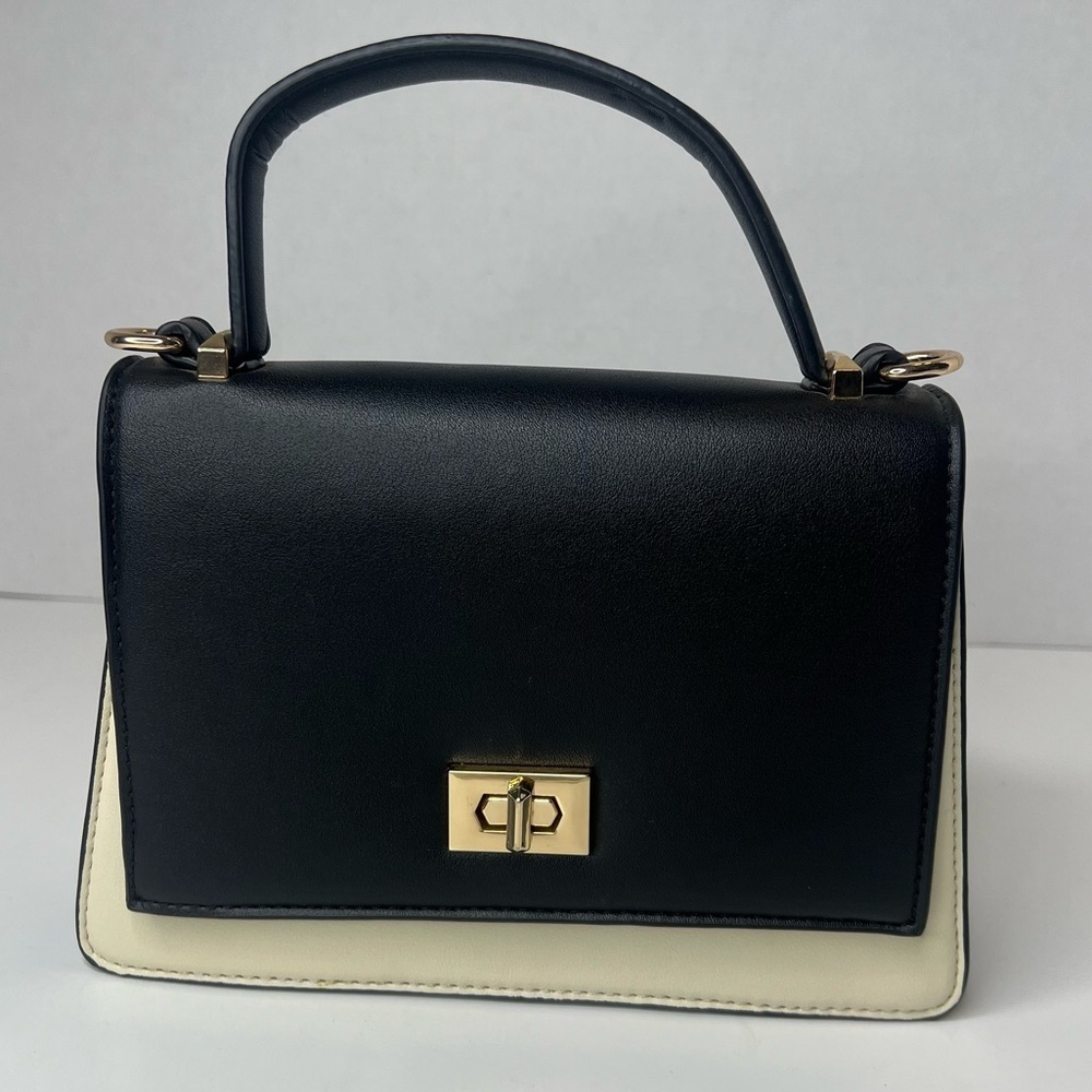 Jennifer Crossbody Bag | Black/Cream/Gold | NEW!!🖤